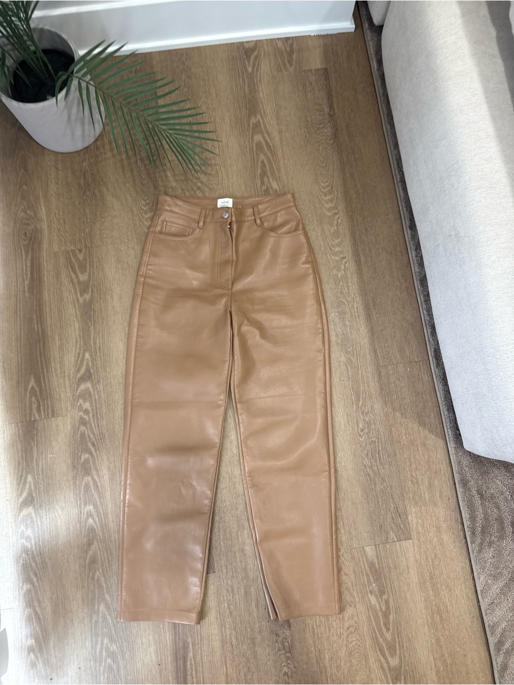 ARITZIA WILFRED leather pants 6 - Picture 14 of 14